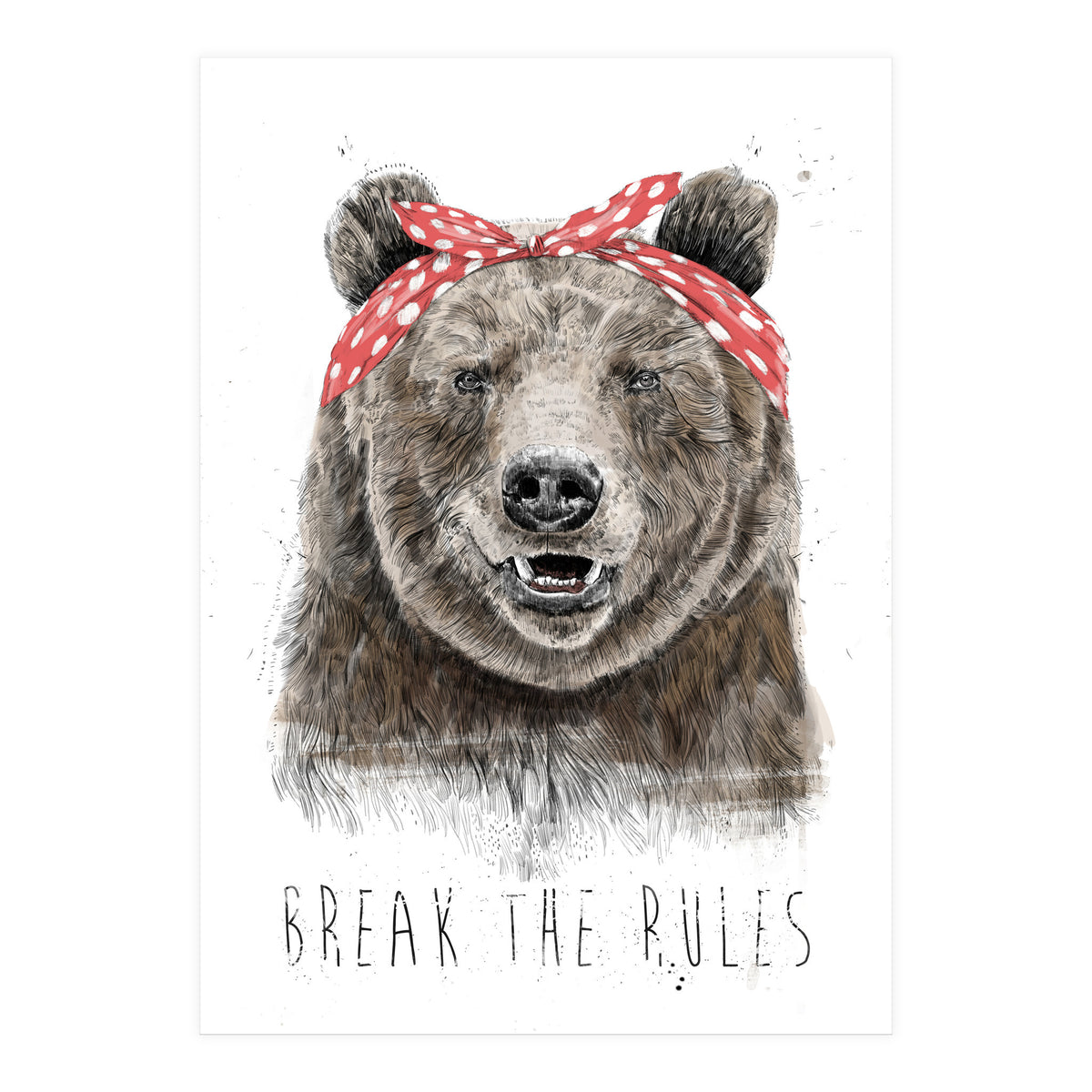 Break The Rules (color version) (Print Only)