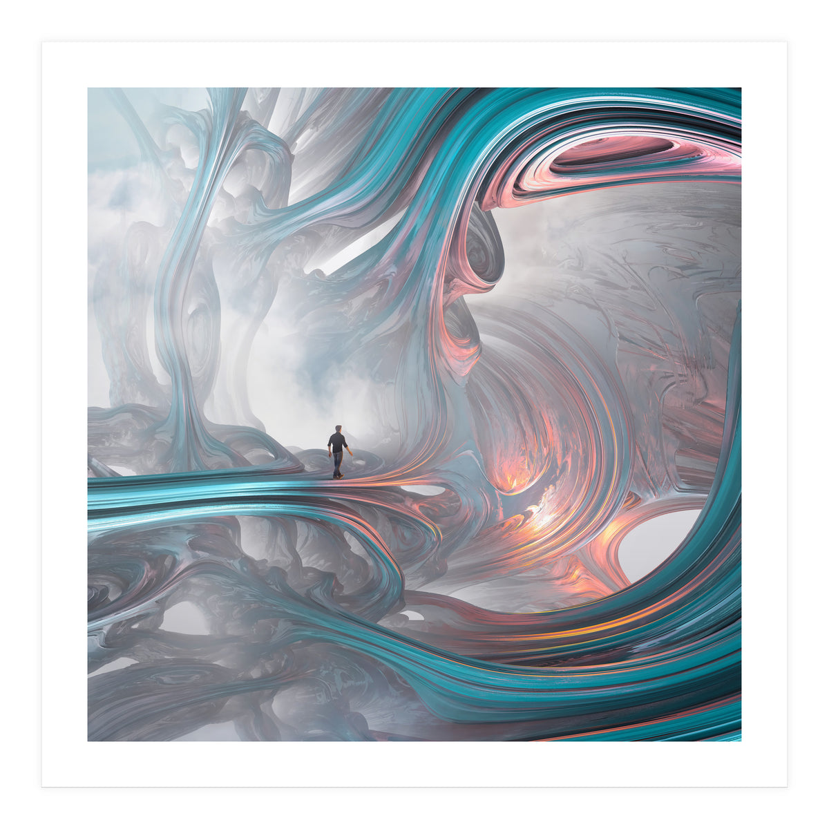 Fractal 1 (chloroform) (Print Only)