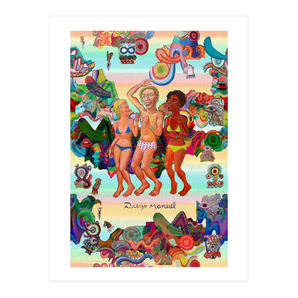 Graffitis 2021 Tapiz 94 (Print Only)