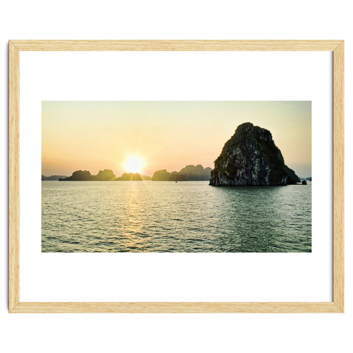 Sunset, Halong Bay