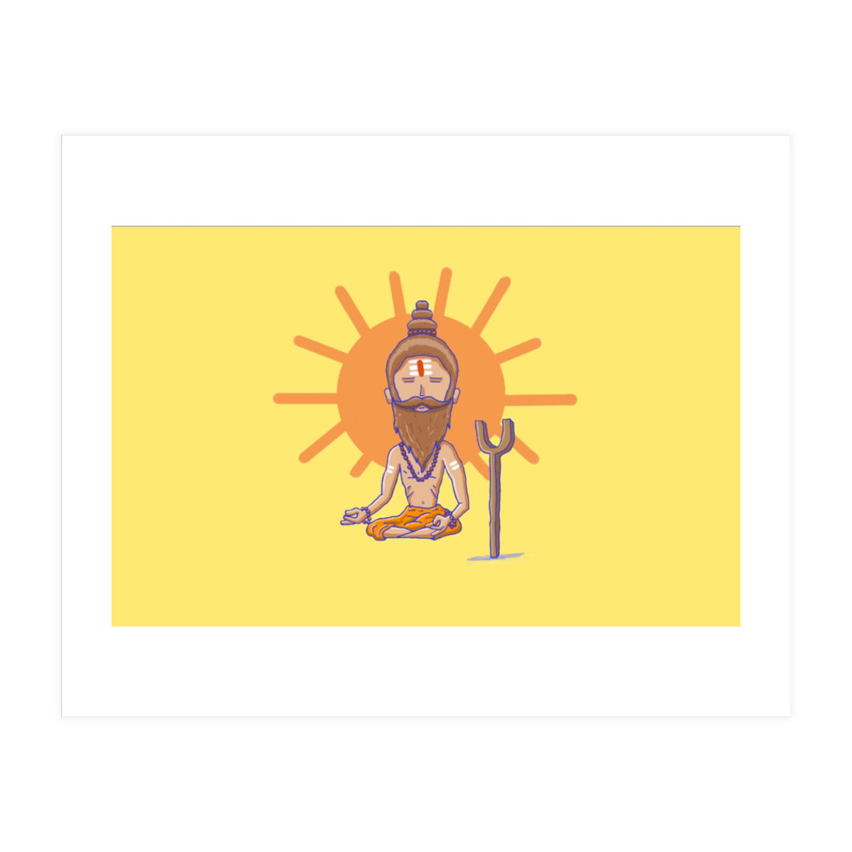 Flying-Sadhu (Print Only)