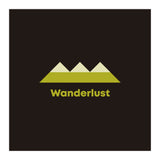 Wanderlust | modern typography (Print Only) thumbnail