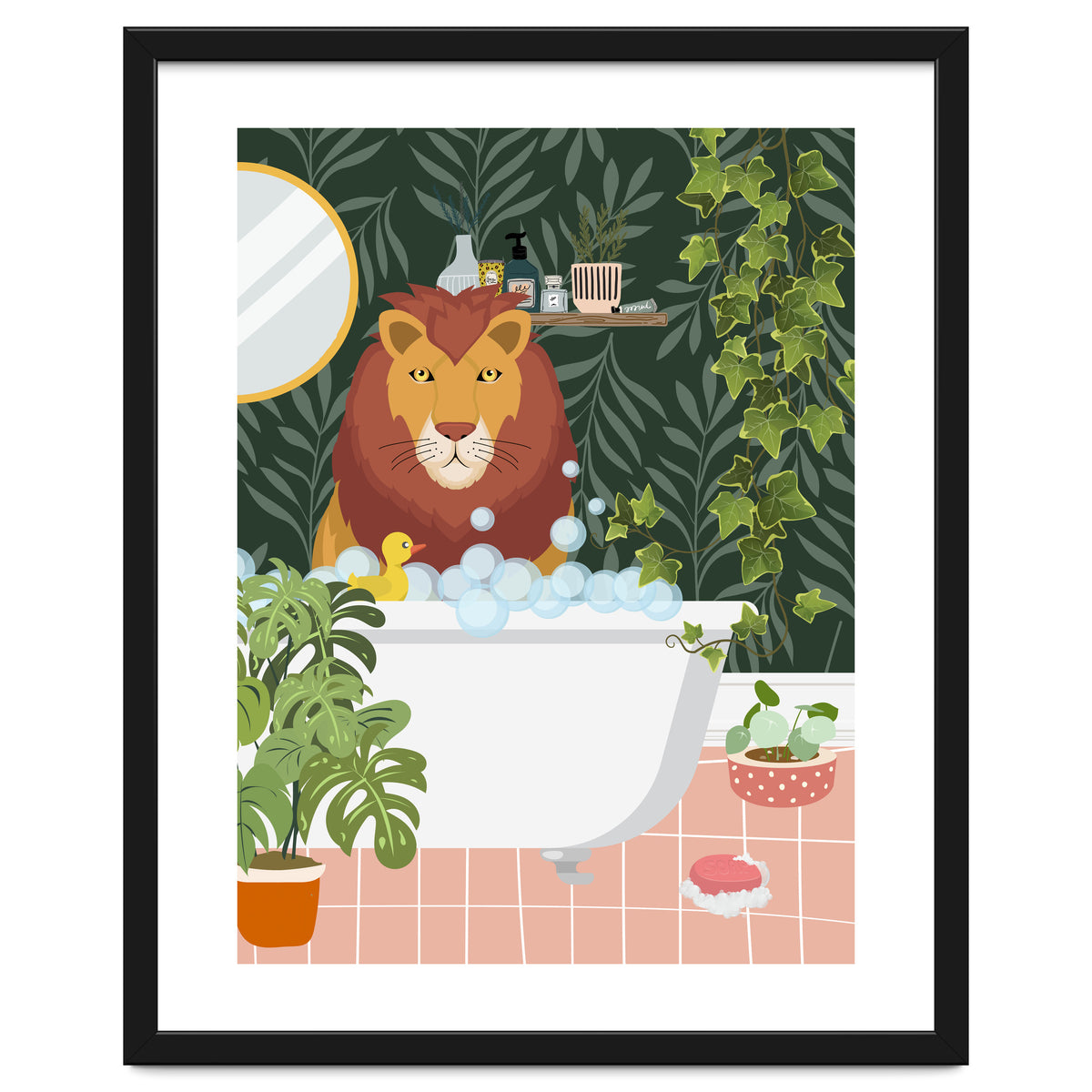 Lion in My Bathtub