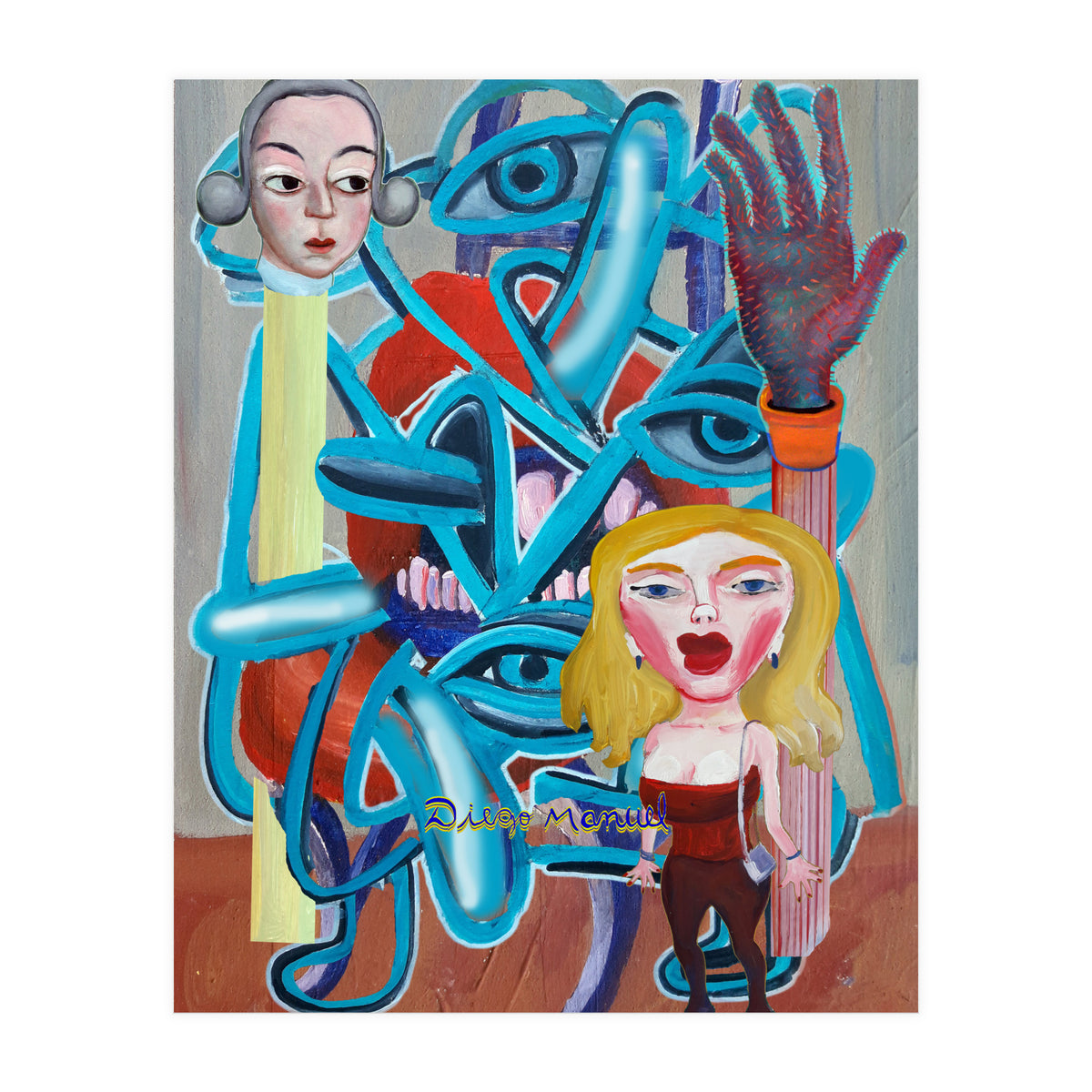 Graffiti Digital 2022 877 (Print Only)