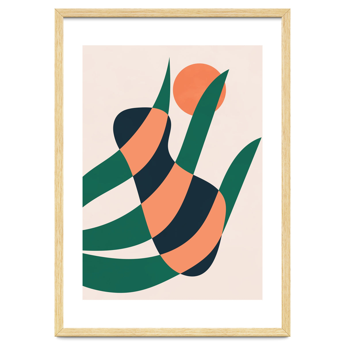 Botanical Plant Geometric Art