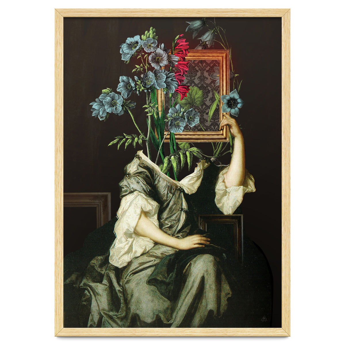 Florales Portrait Disatster