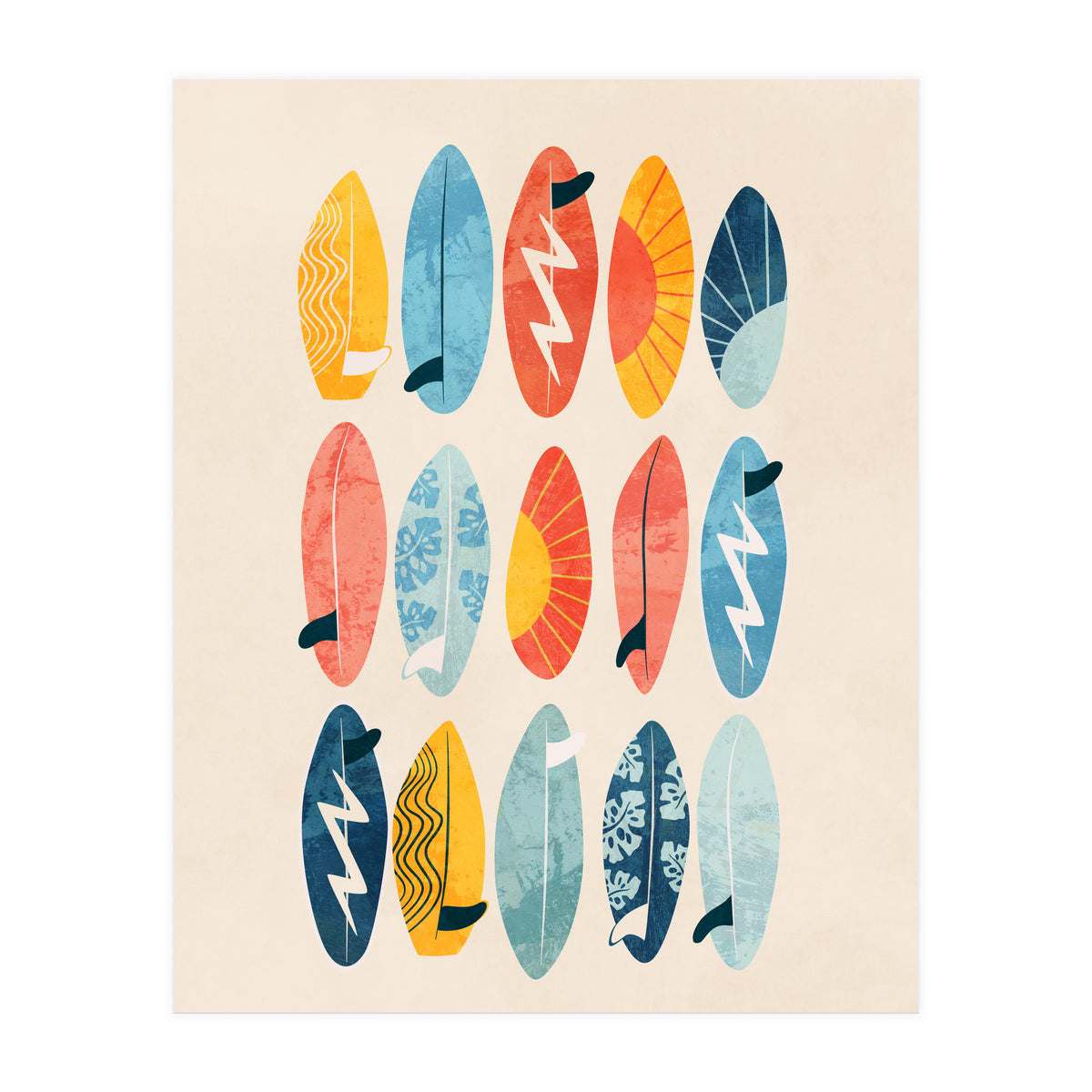 Surfing Board Light (Print Only)