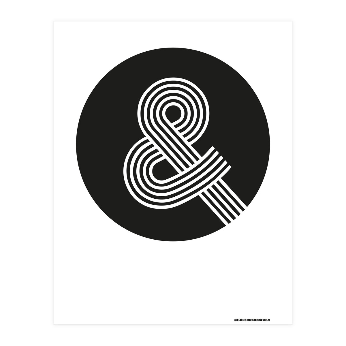 Mono Ampersand (Print Only)