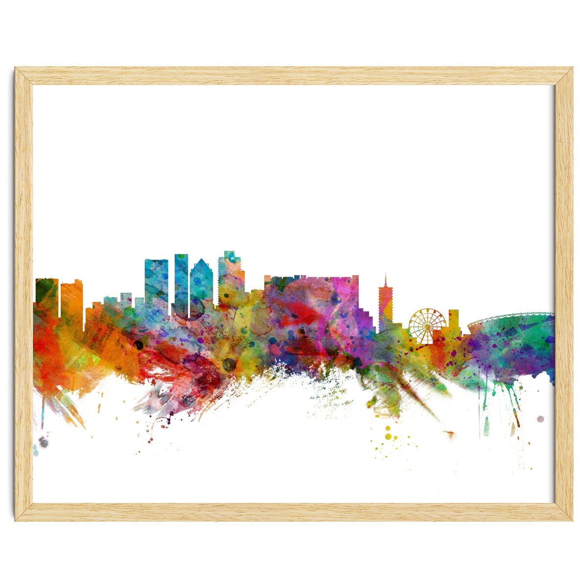 Cape Town South Africa Skyline