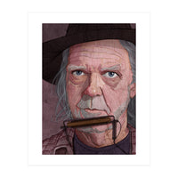 Neil Young Portrait (Print Only)