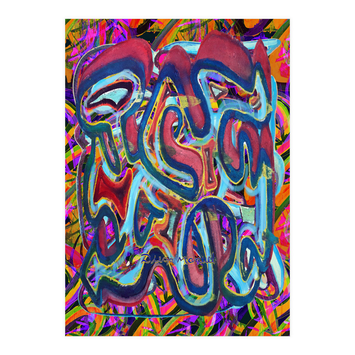 Graffiti Digital 2022 914 (Print Only)