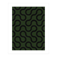 My Favorite Geometric Patterns No.33 - Deep Green (Print Only)