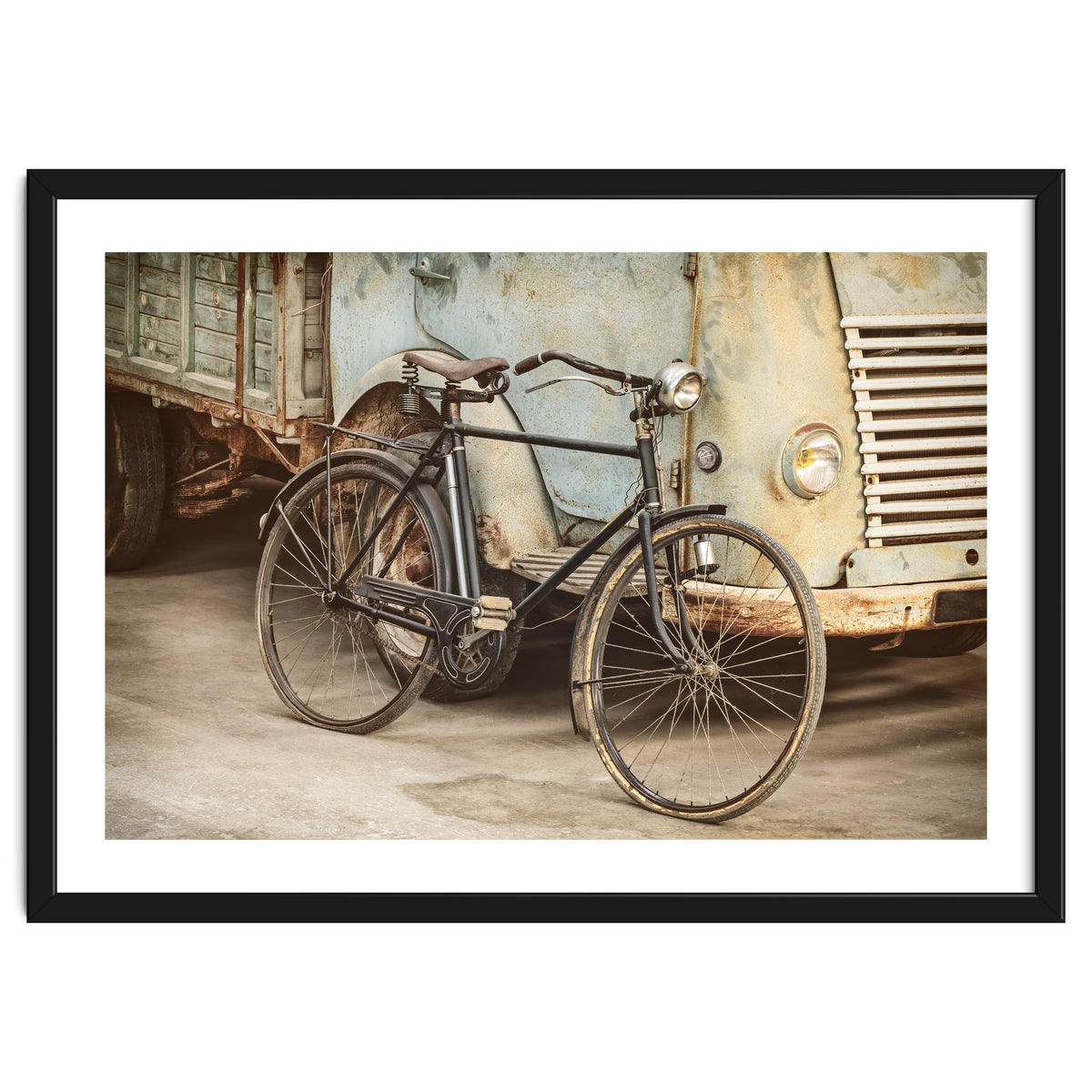 The Bicycle in the old Factory