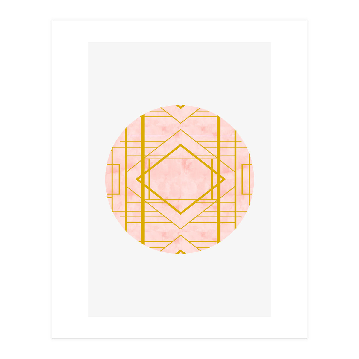 Art Deco Blush (Print Only)