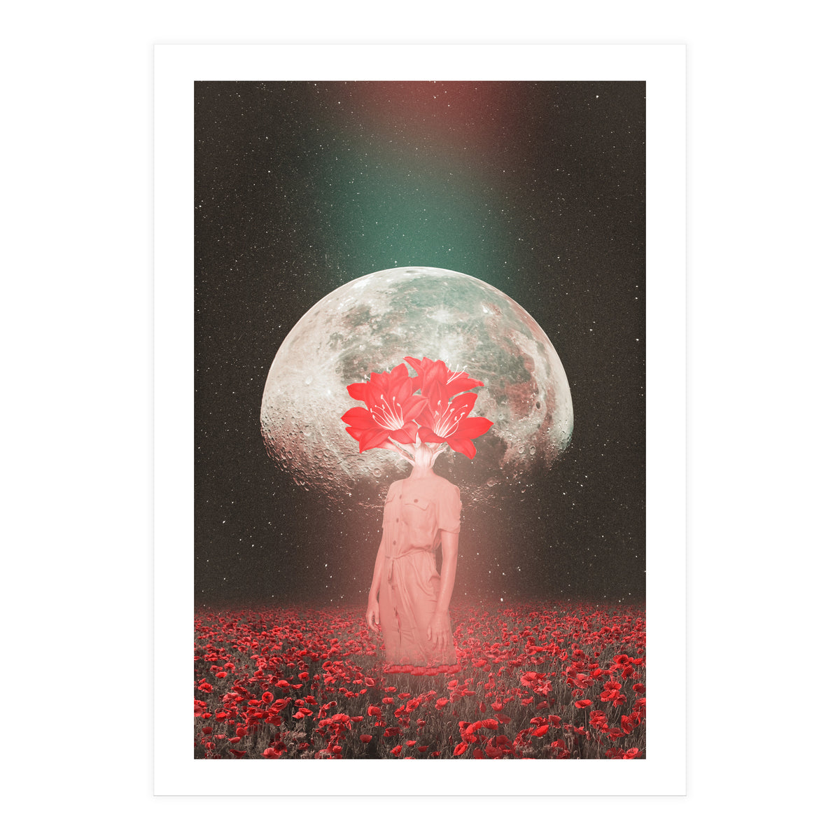 Flowers Bloom in Space (Print Only)