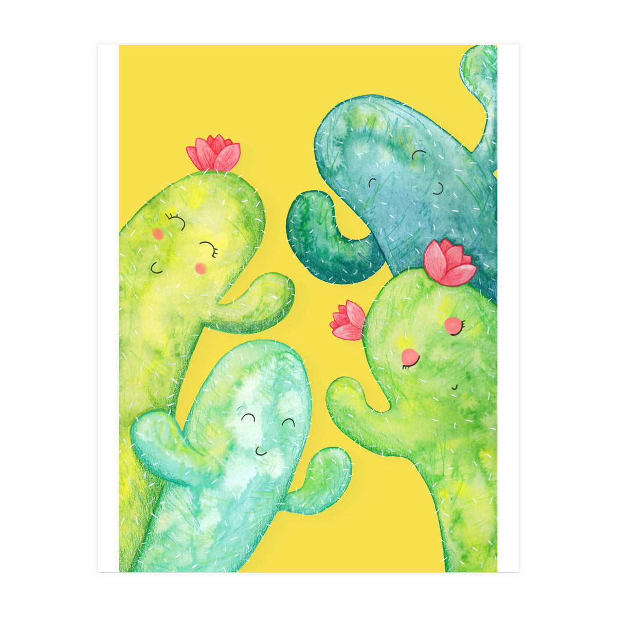 Cactus Family (Print Only)
