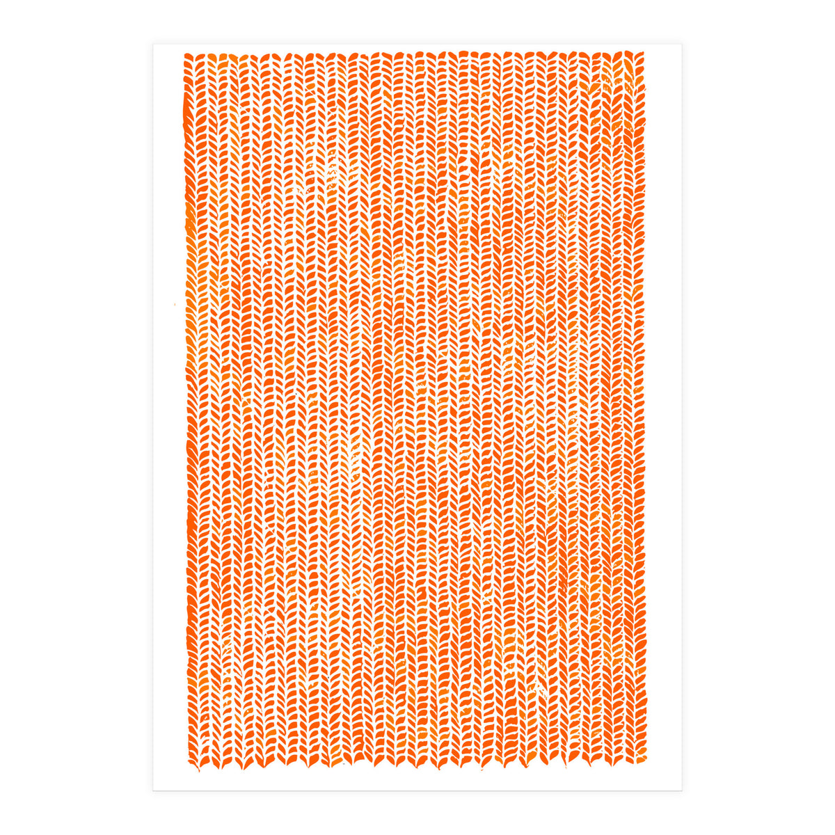 Stockinette Orange (Print Only)