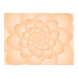 Pastel Colors Flower Pattern Set Orange (Print Only) thumbnail