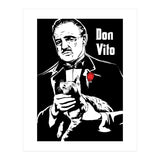 Don Vito The Godfather movie poster (Print Only) thumbnail