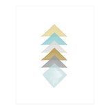 Watercolor Triangles (Print Only) thumbnail