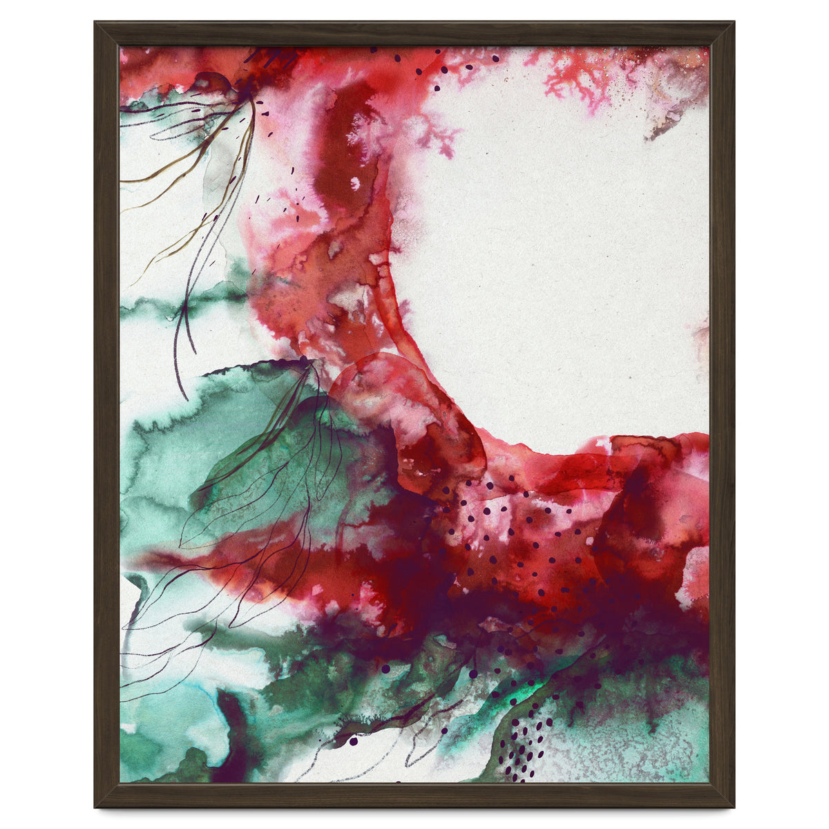 Abstract floral explosion