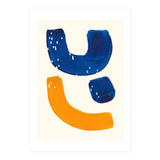 Blue Umbrella For A Yellow Banana (Print Only) thumbnail