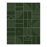 My Favorite Geometric Patterns No.24 - Deep Green (Print Only) thumbnail