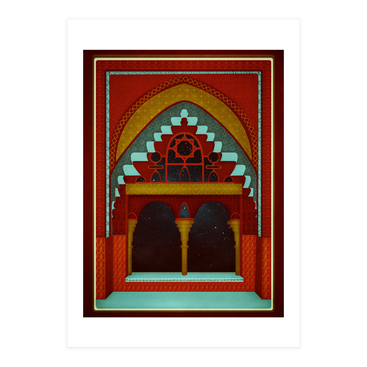 Window in the Alhambra (Print Only)