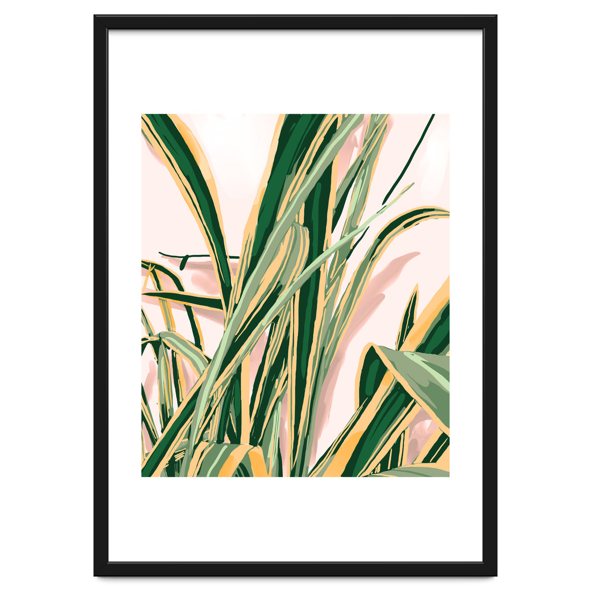 Blush Botanical Unfolding