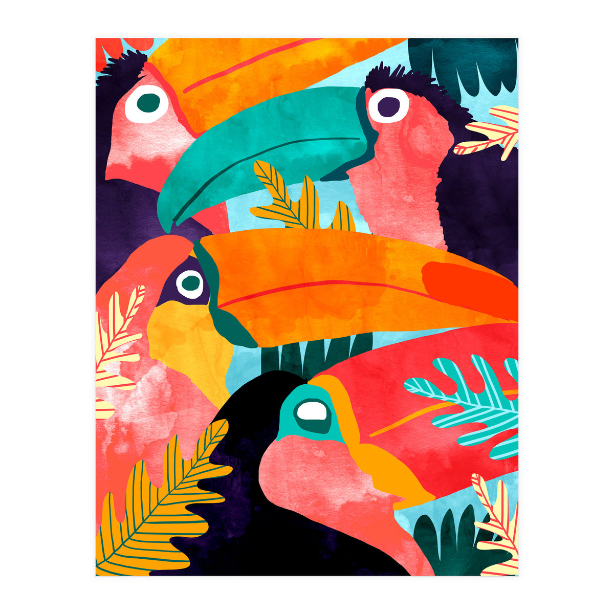 Toucan Flock (Print Only)