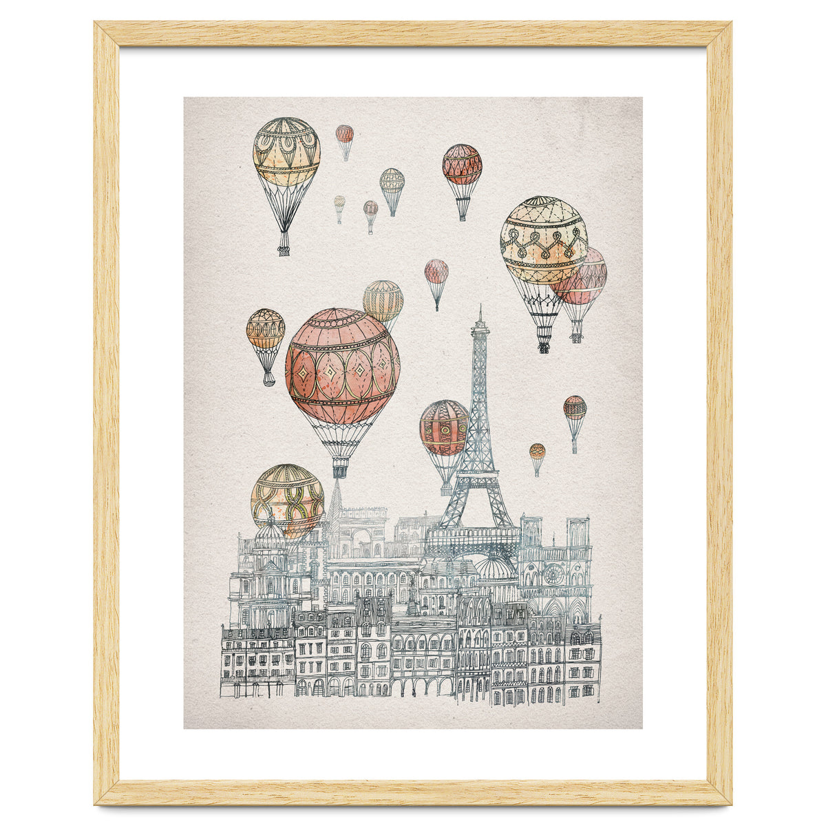 Voyages Over Paris