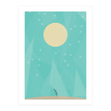 Moonflower Retro (Print Only) thumbnail