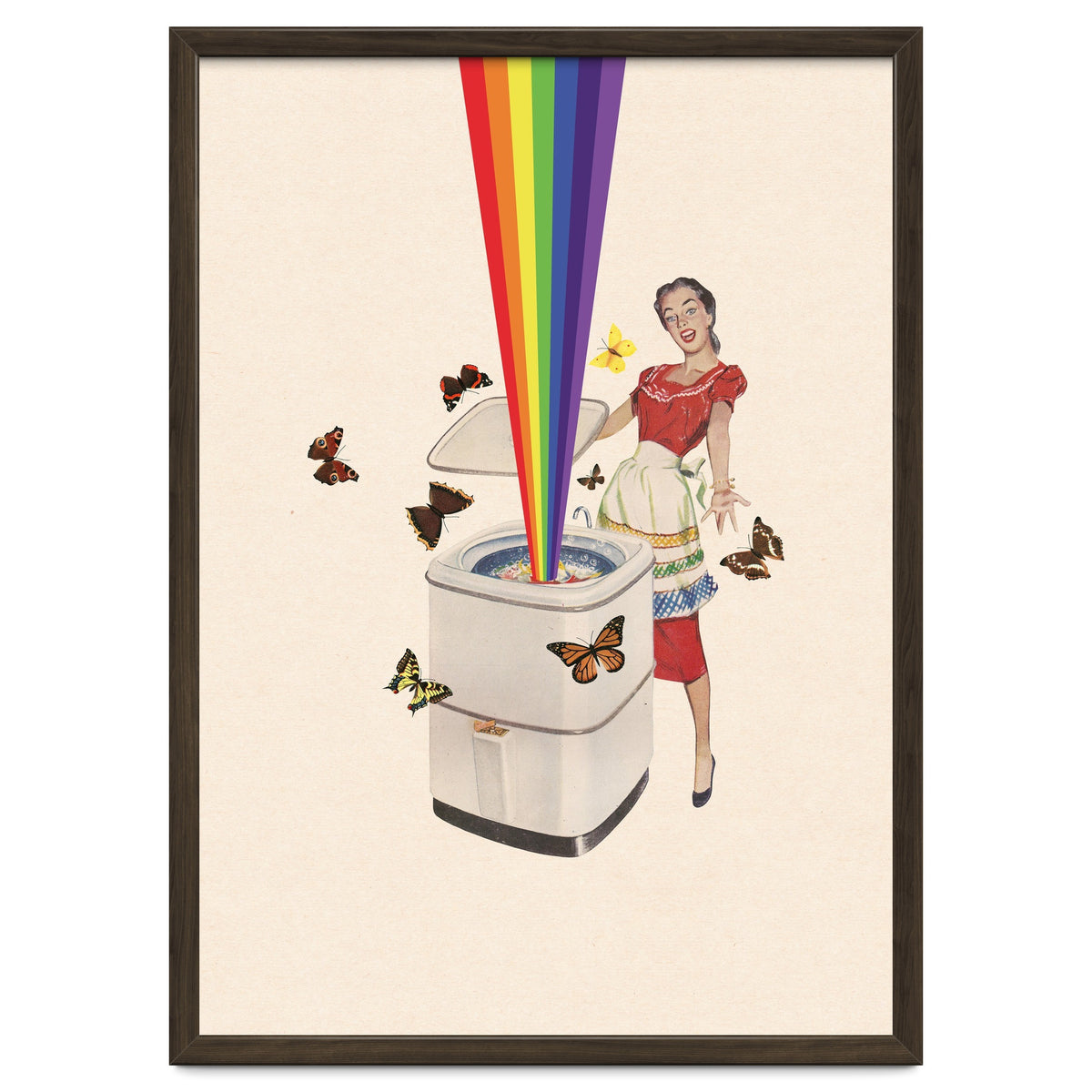 Rainbow Washing Machine