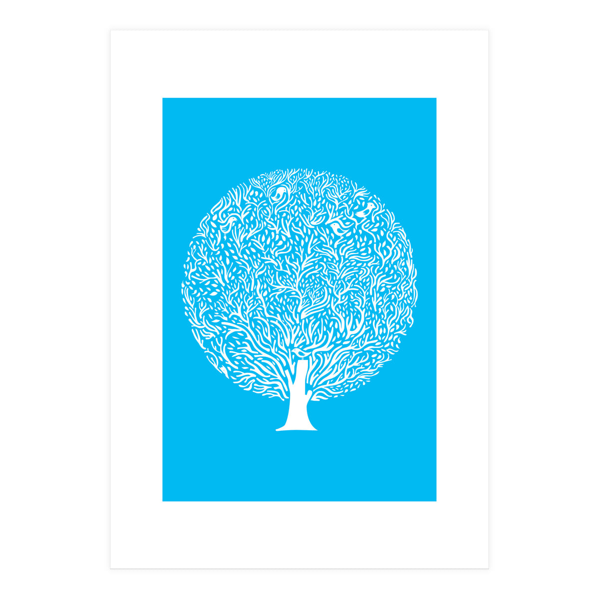 Blue tree (Print Only)