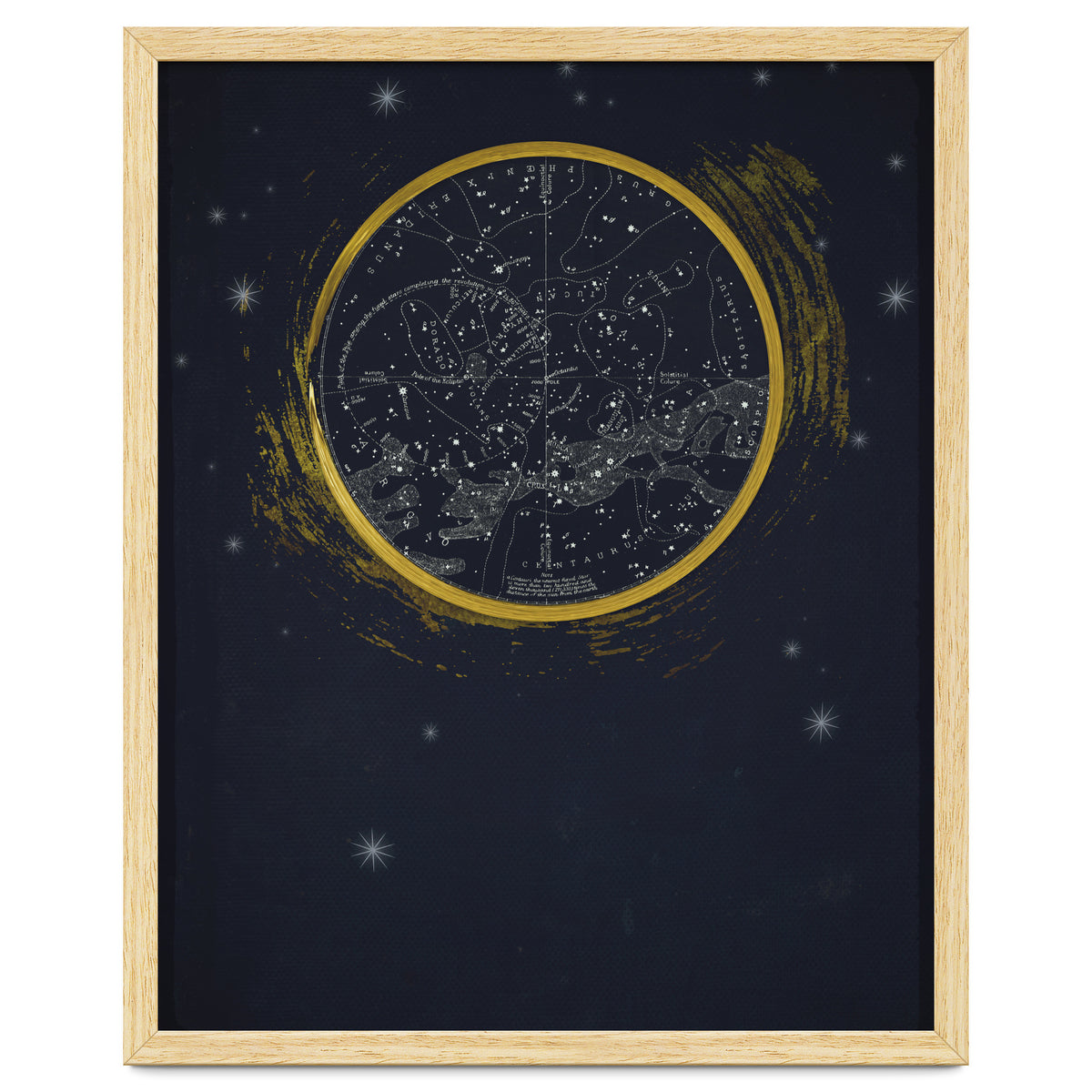 Vintage Cosmos: Star Map