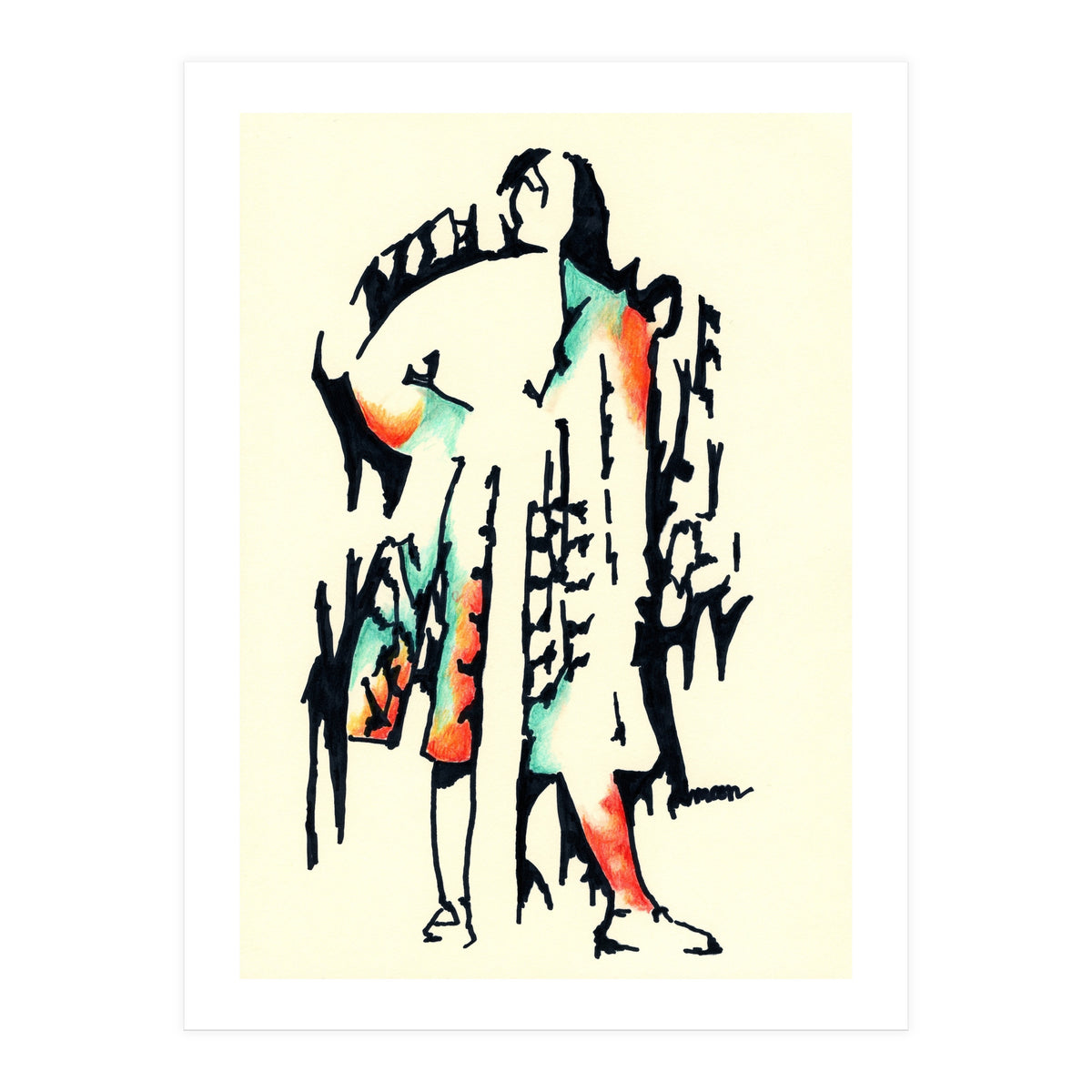 Turn to the left (Print Only)