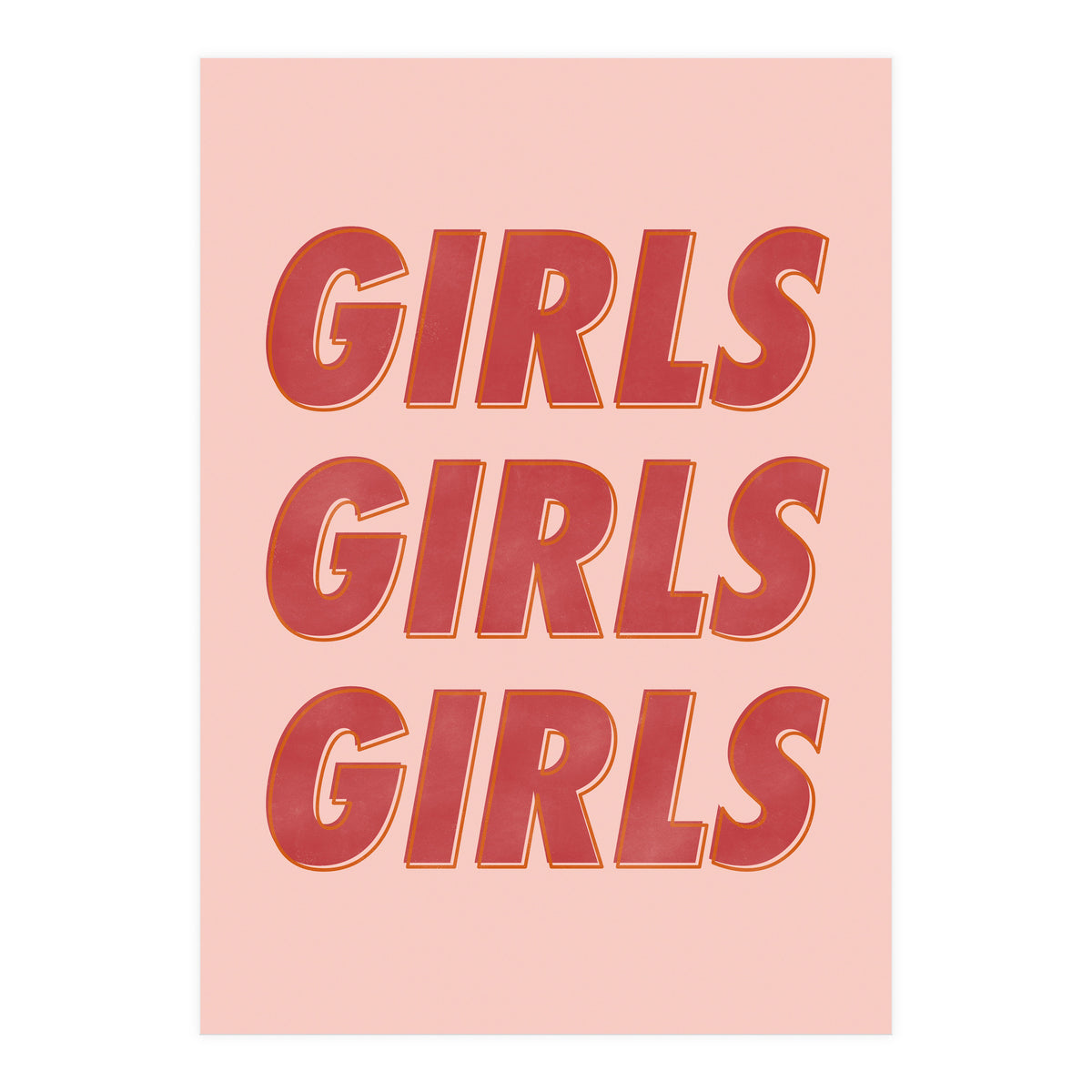 Girls Red (Print Only)