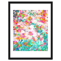 Painted Joy | Abstract Botanical Floral Nature Painting | Spring Meadow Garden