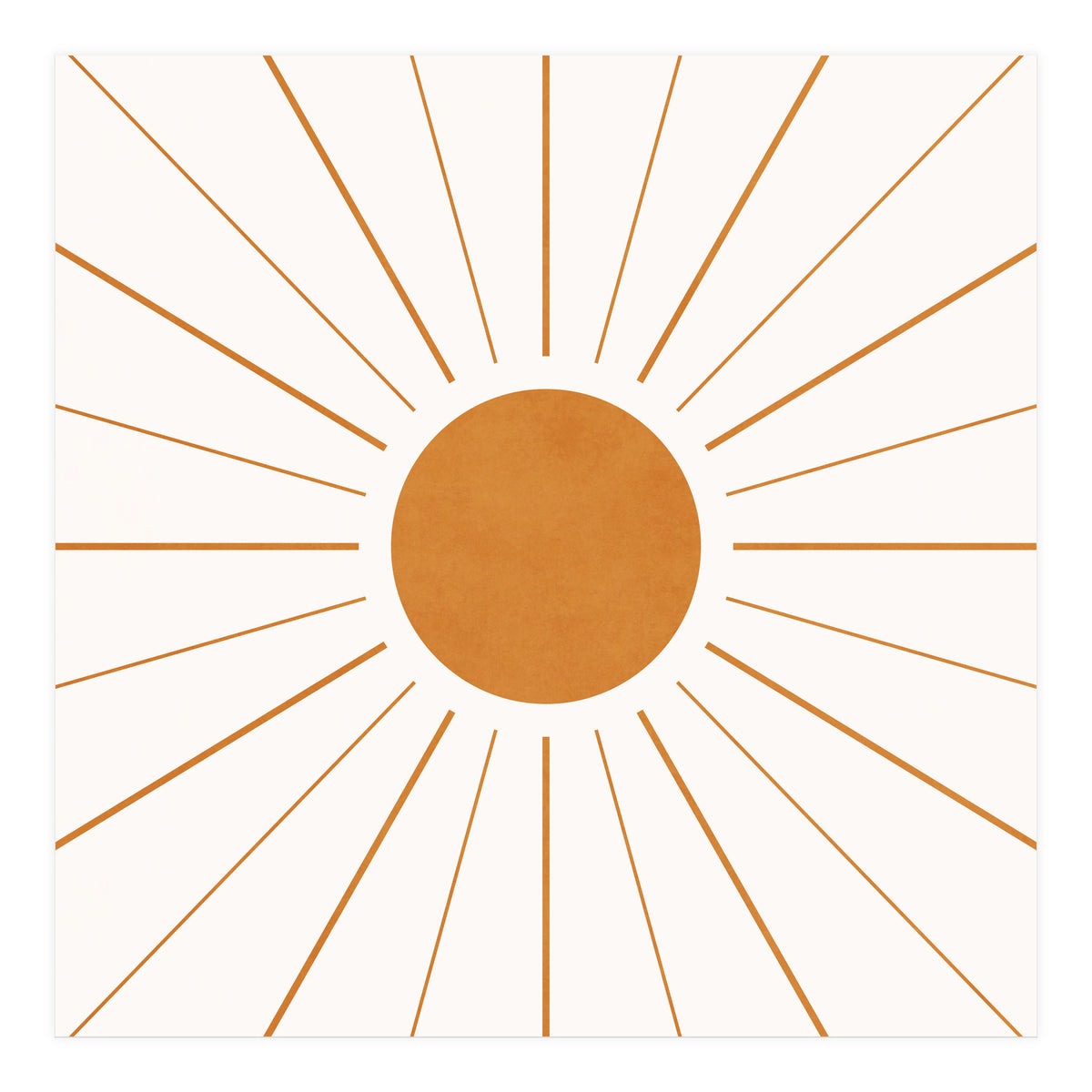 SUN IN LINES (Print Only)