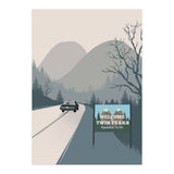 Welcome to Twin Peaks poster (Print Only) thumbnail