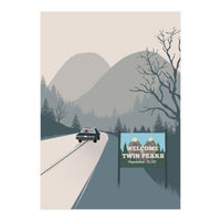 Welcome to Twin Peaks poster (Print Only)