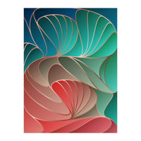 Colorful Art Deco I (Print Only)