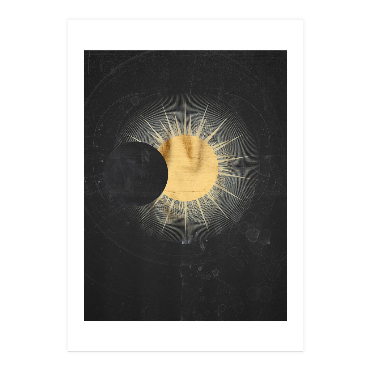 Vintage Cosmos: Solar Eclipse (Print Only)