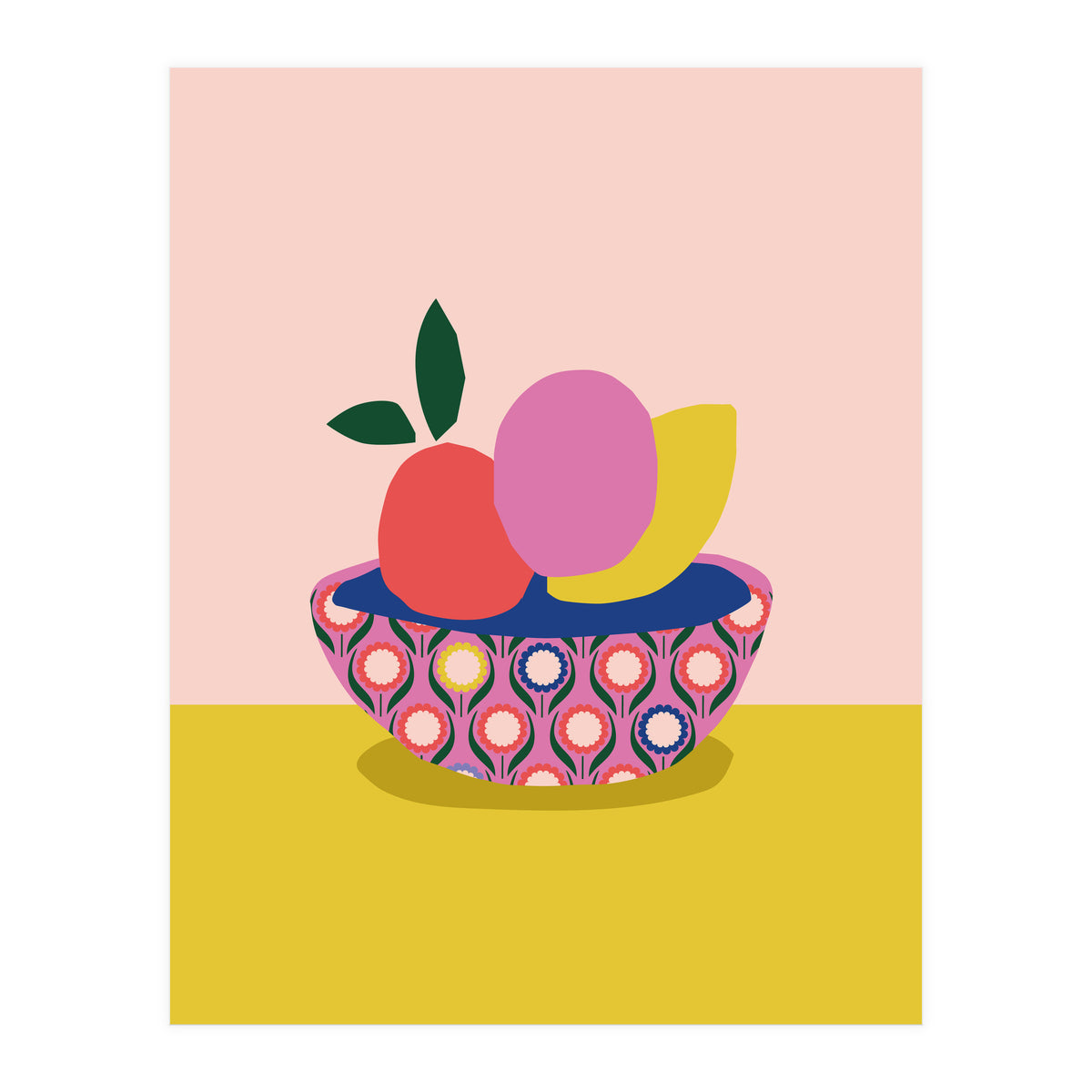 Fruits In Basket 3 Rgb (Print Only)