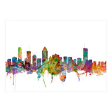 Montreal Canada Skyline (Print Only) thumbnail