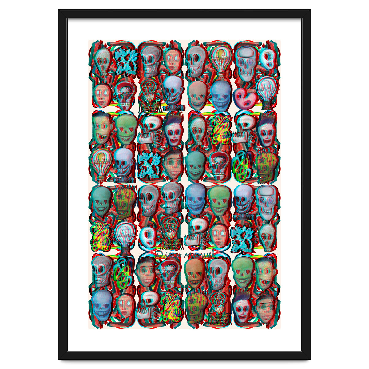 Formas 14 34 3d Y Calaveras 3