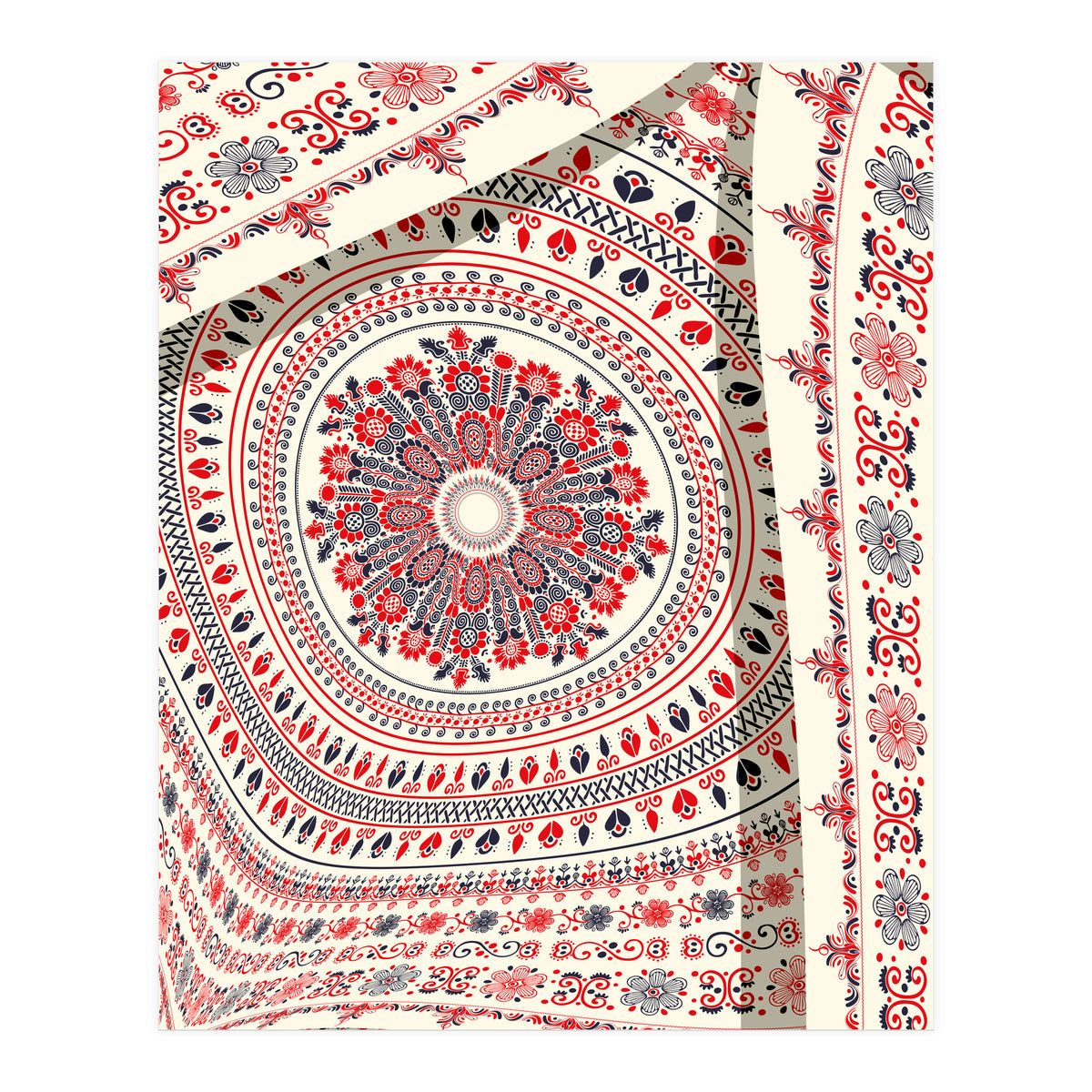 Romanian embroidery background 33 (Print Only)