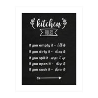 Kitchen Rules (Print Only)