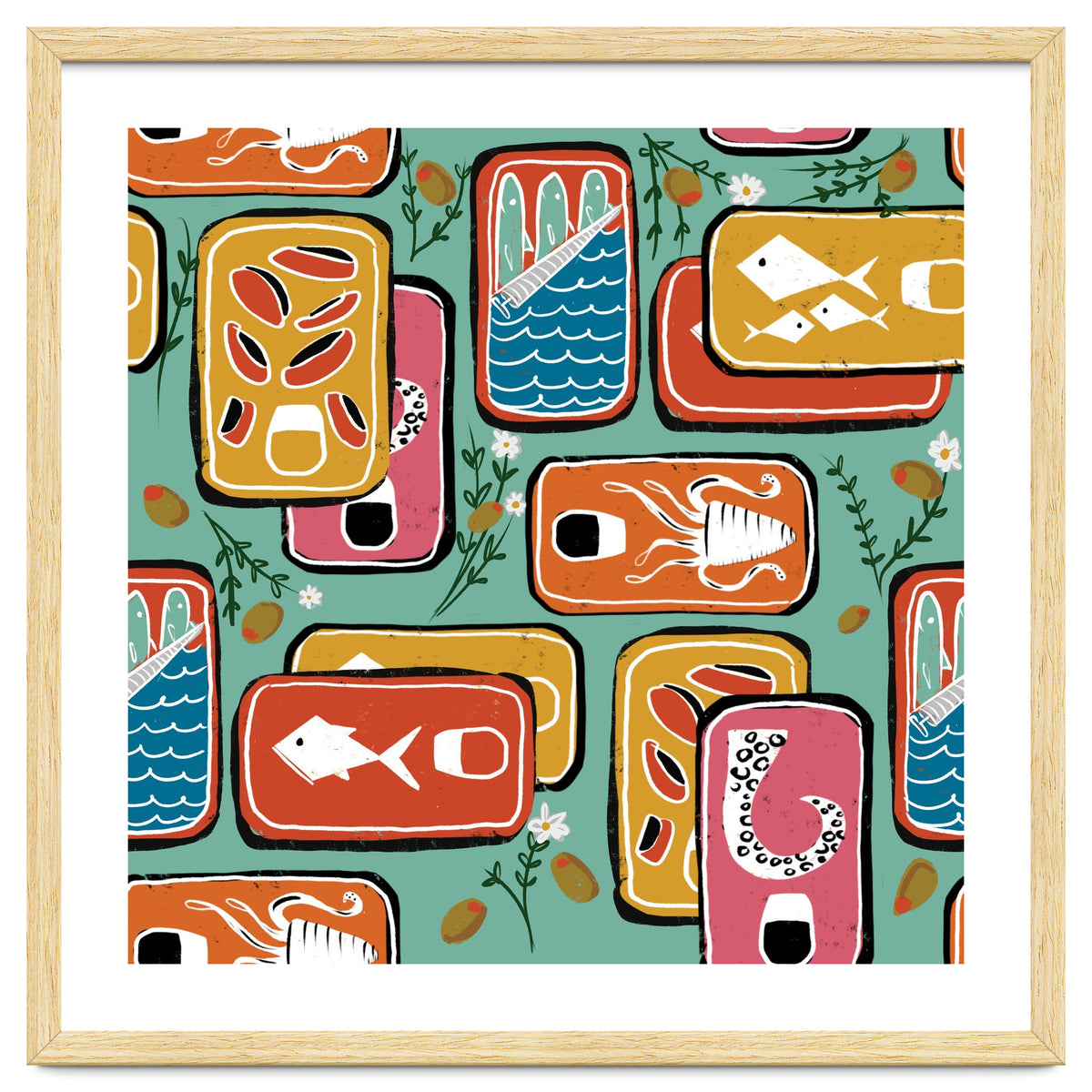 Canned Goods Blue Cadet