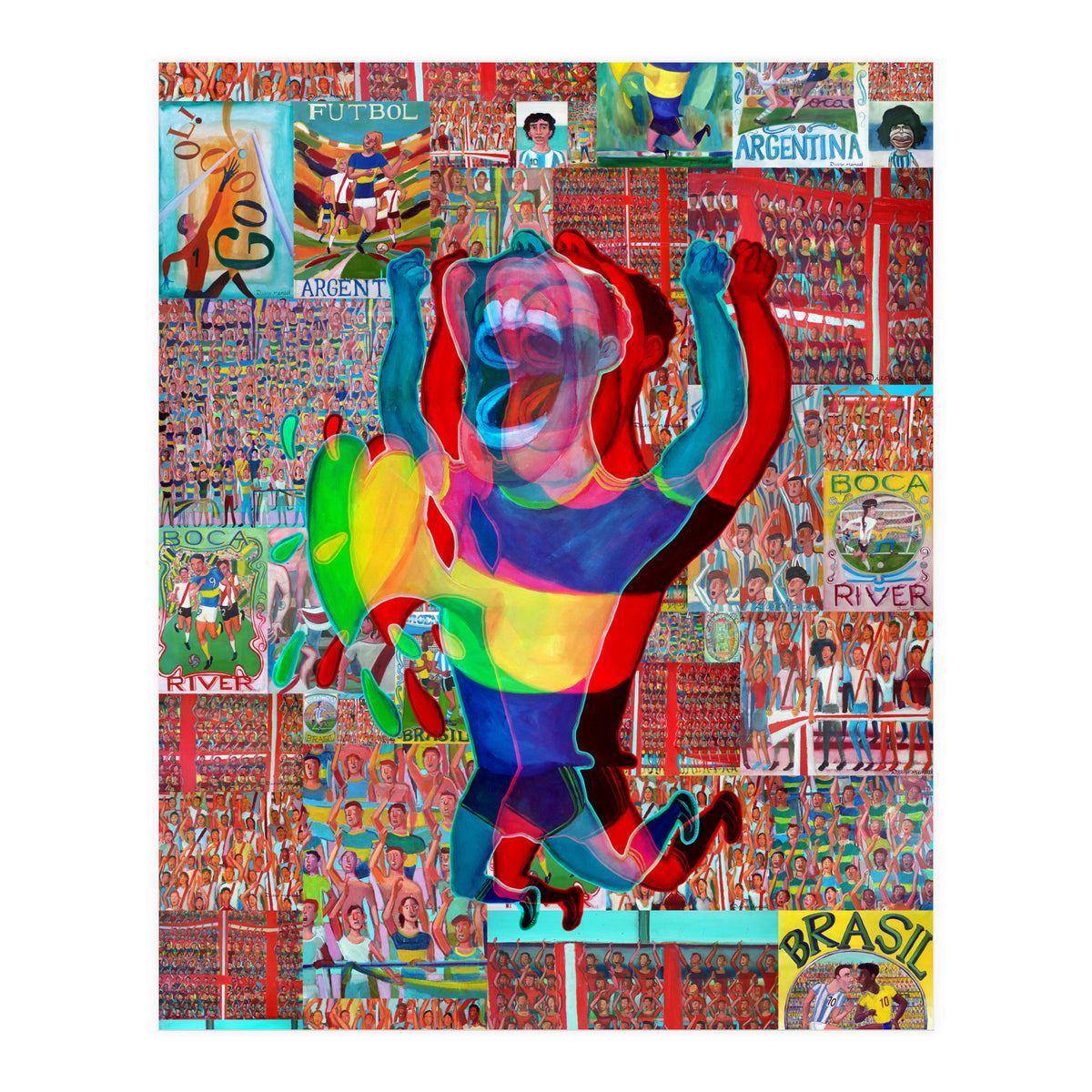 Soccer Pop 5 (Print Only)